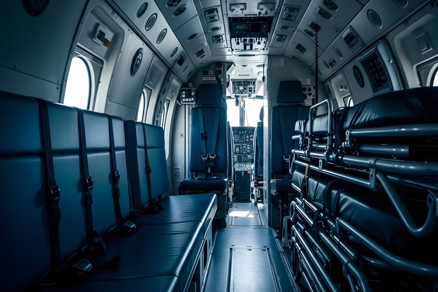 cost of installing medevac equipment in aircraft